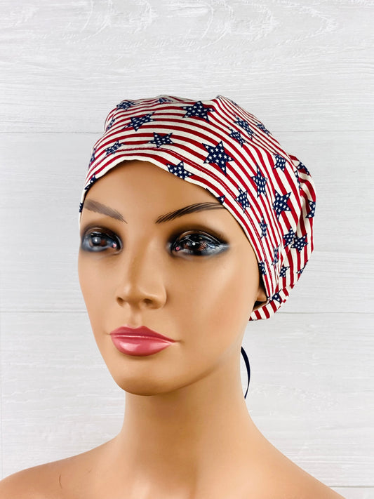 handmade cotton scrub cap