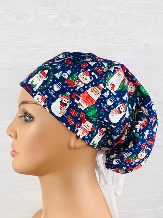 Christmas Yetis Women's Tieback Hat