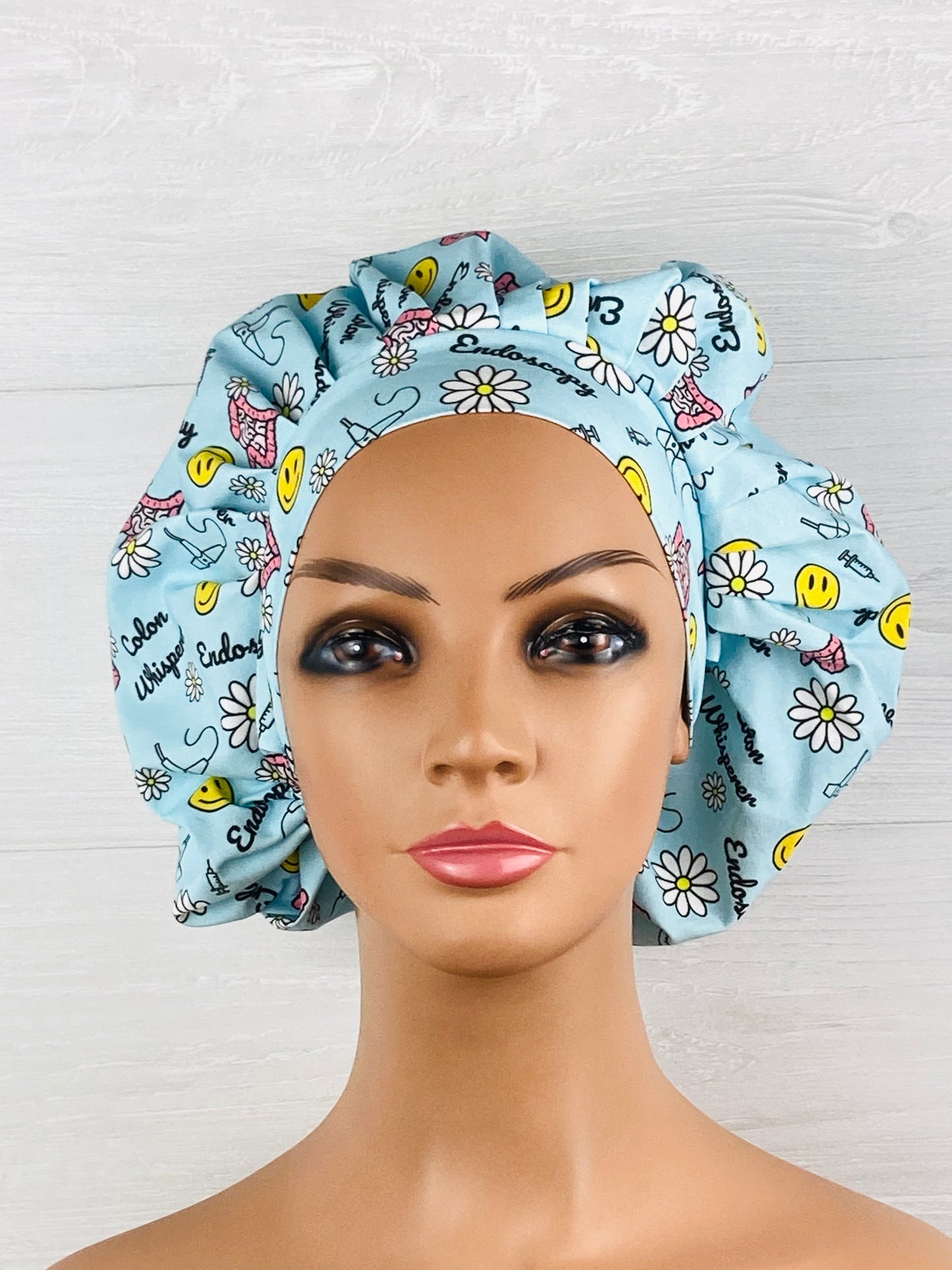 Colon Whisperer Bouffant Scrub Cap