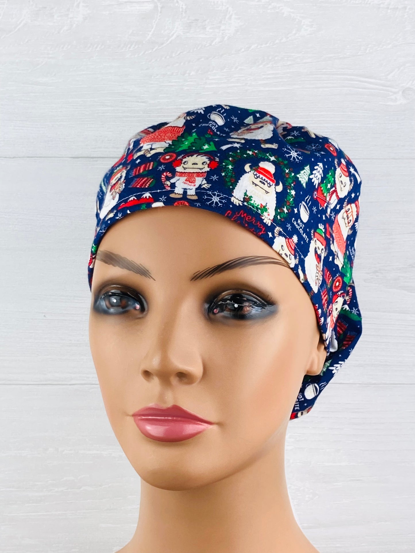 Christmas Yetis Women's Tieback Hat