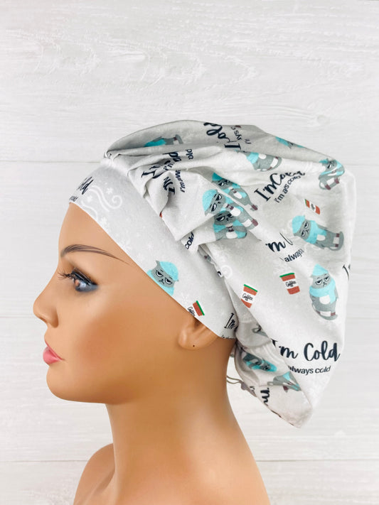 I'm Cold Scrub Cap