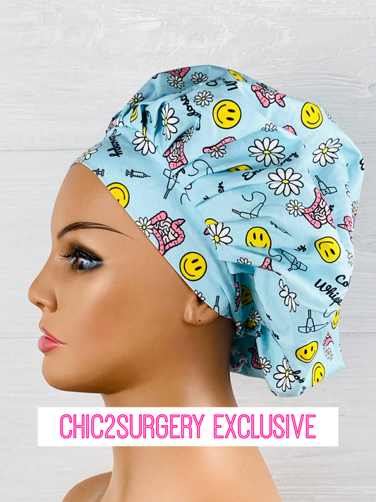 Colon Whisperer Bouffant Scrub Cap