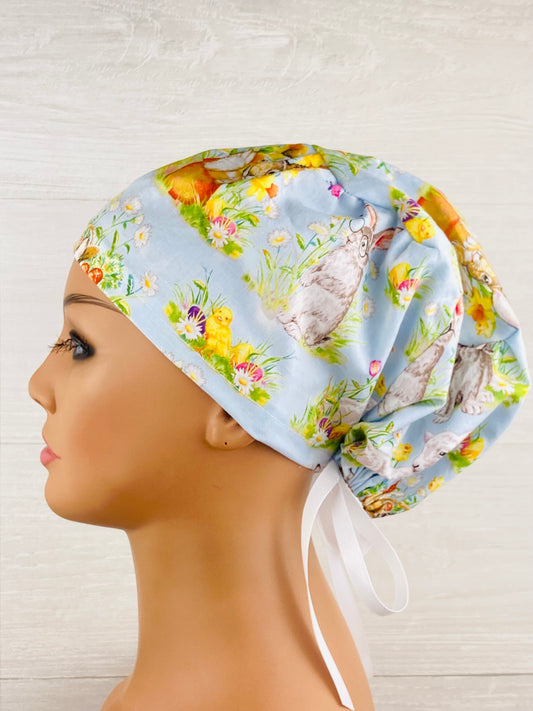 Easter Creatures Women's Tieback Hat