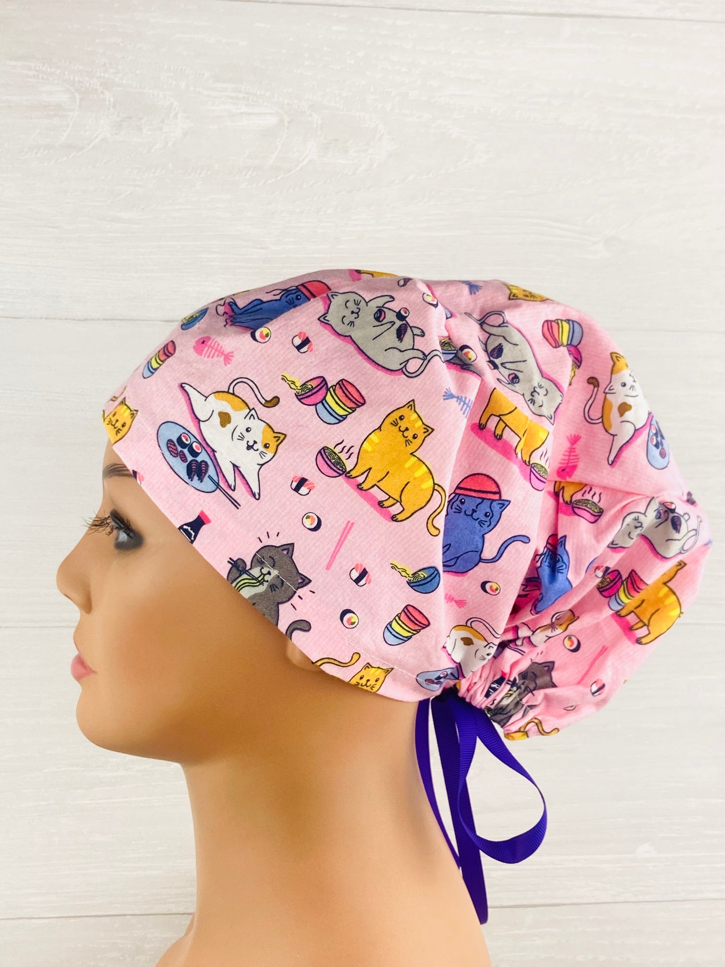 Sushi Cats Women's Tieback Hat