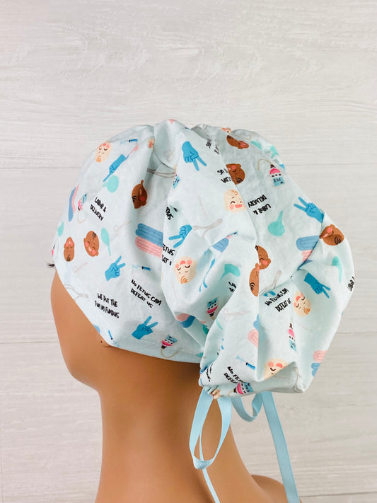 No Fetus Can Defeat Us Women’s Tieback Hat