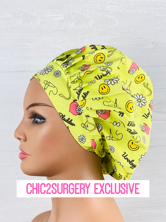 Bladder Baddie Urology Bouffant Scrub Cap