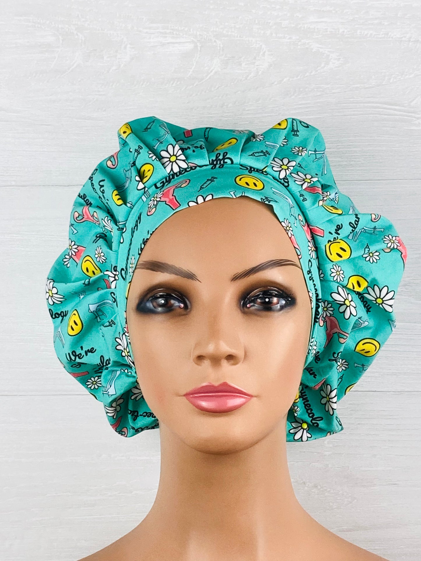 We're Spec-tacular Bouffant Scrub Cap