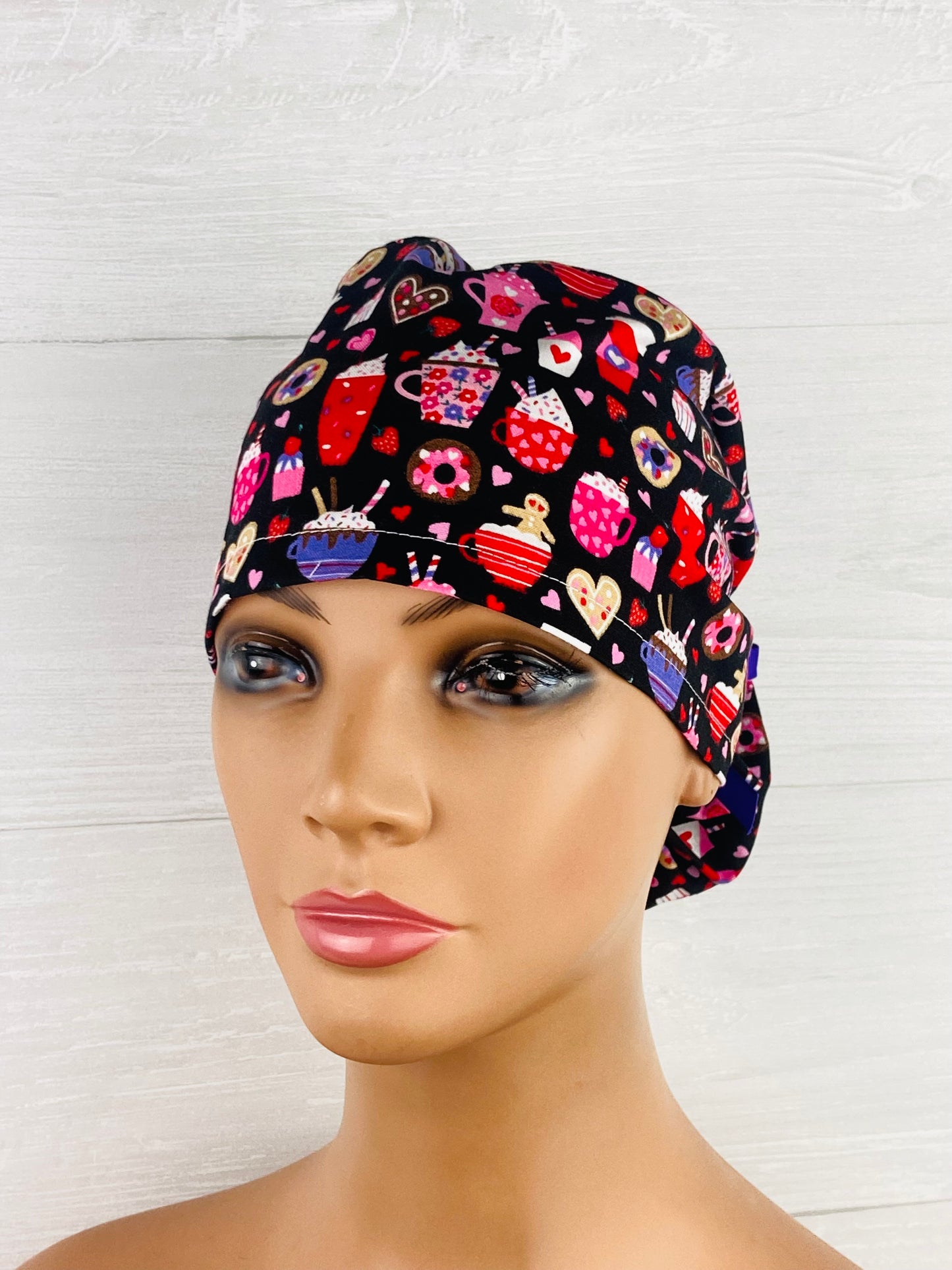 Valentines Treats Ponytail Hat