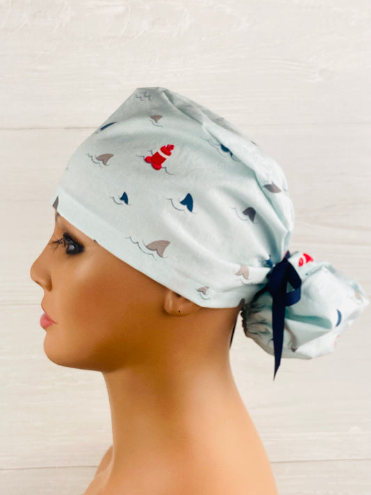 Shark Fins Ponytail Hat