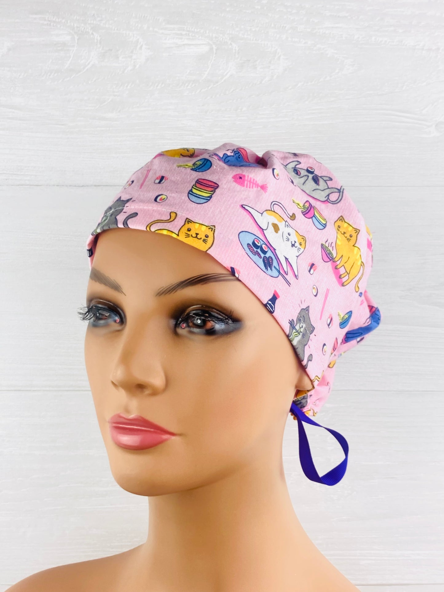 Sushi Cats Women's Tieback Hat