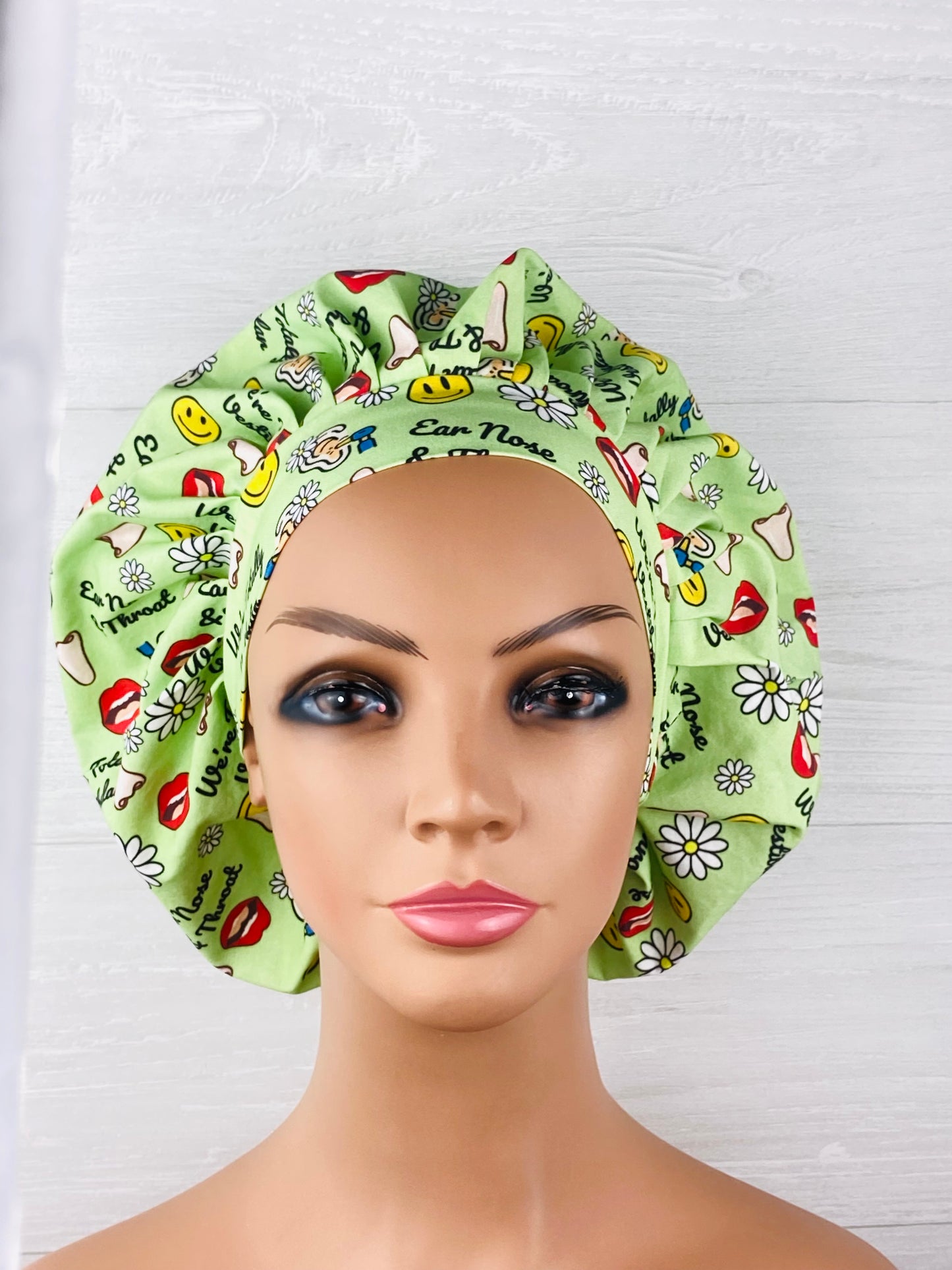 Totally Vestibular ENT Bouffant Scrub Cap