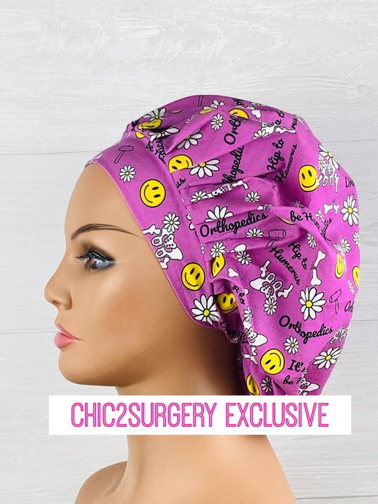 It's Hip to be Humerus Ortho Bouffant Scrub Cap