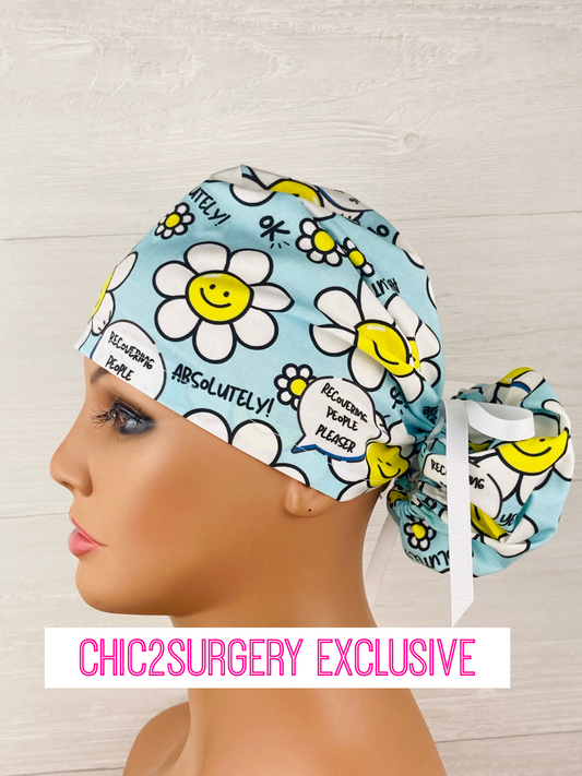 Recovering People Pleaser Scrub Cap