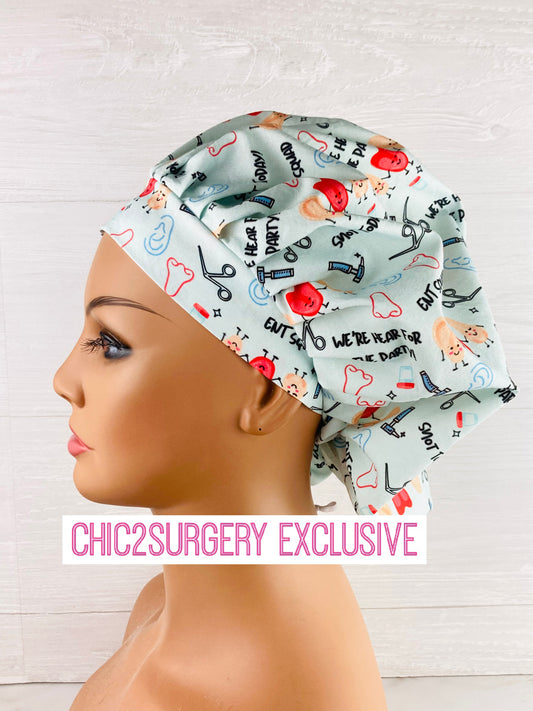 ENT Squad Bouffant Scrub Cap