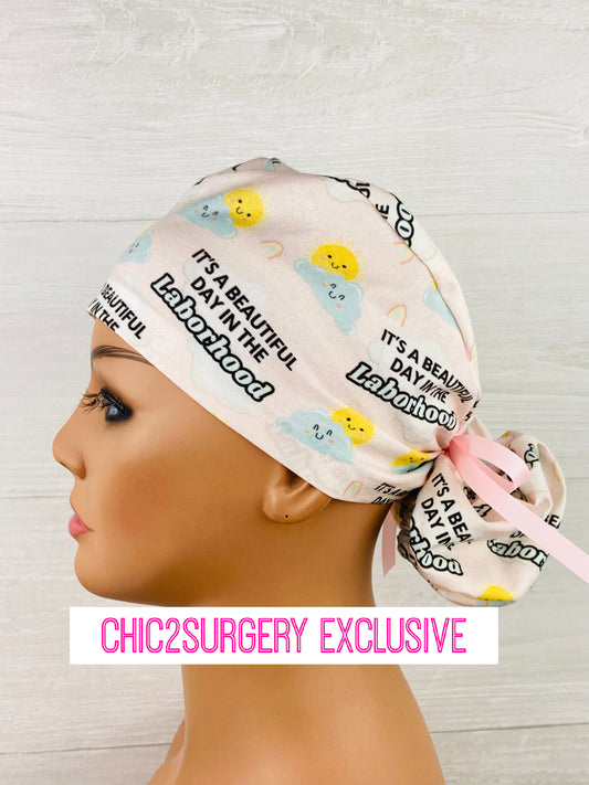 Laborhood Ponytail Scrub Cap