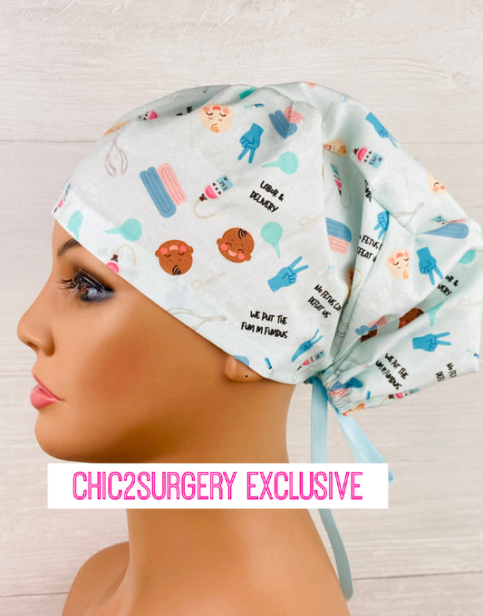 No Fetus Can Defeat Us Women’s Tieback Hat