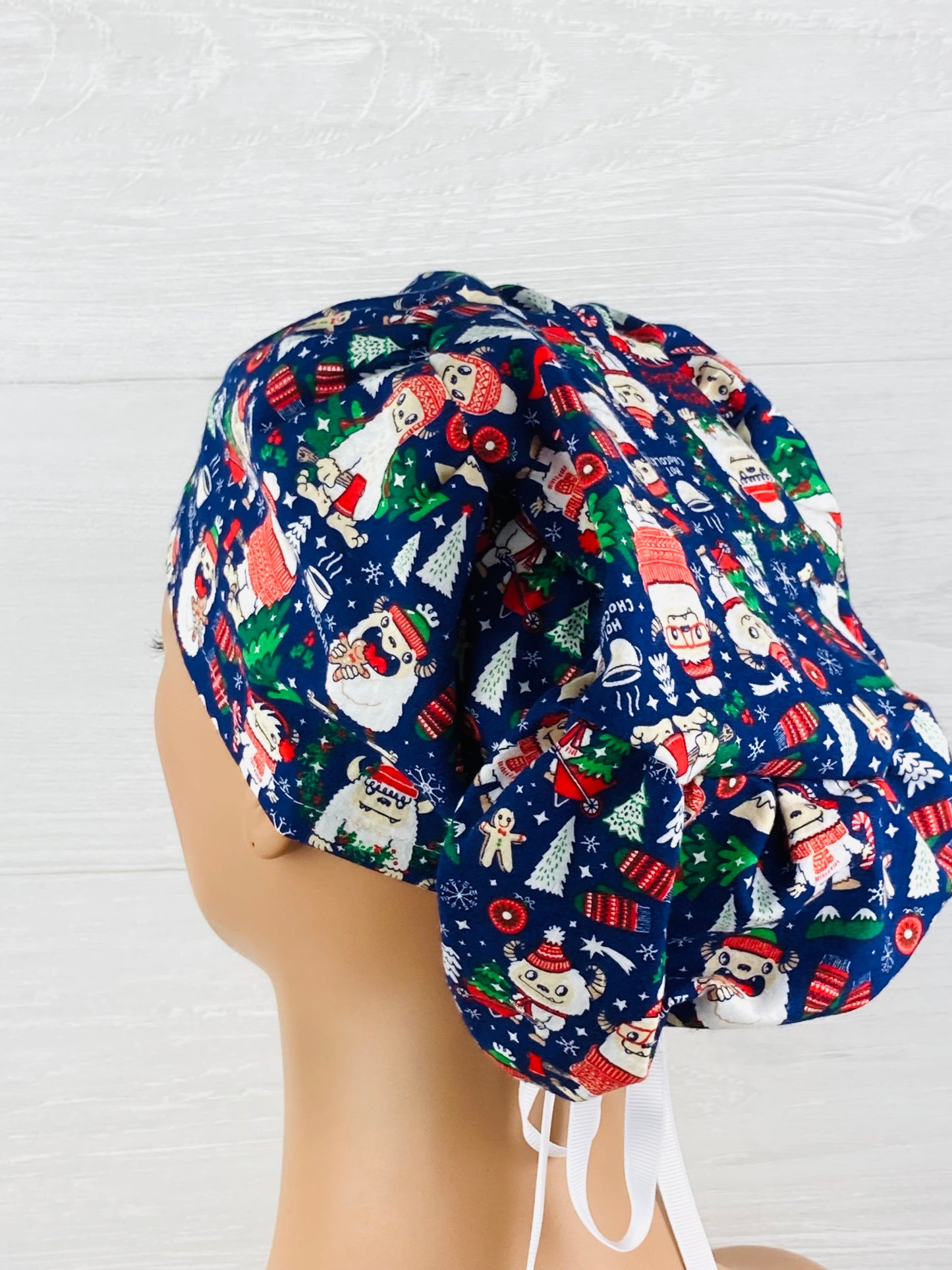 Christmas Yetis Women's Tieback Hat