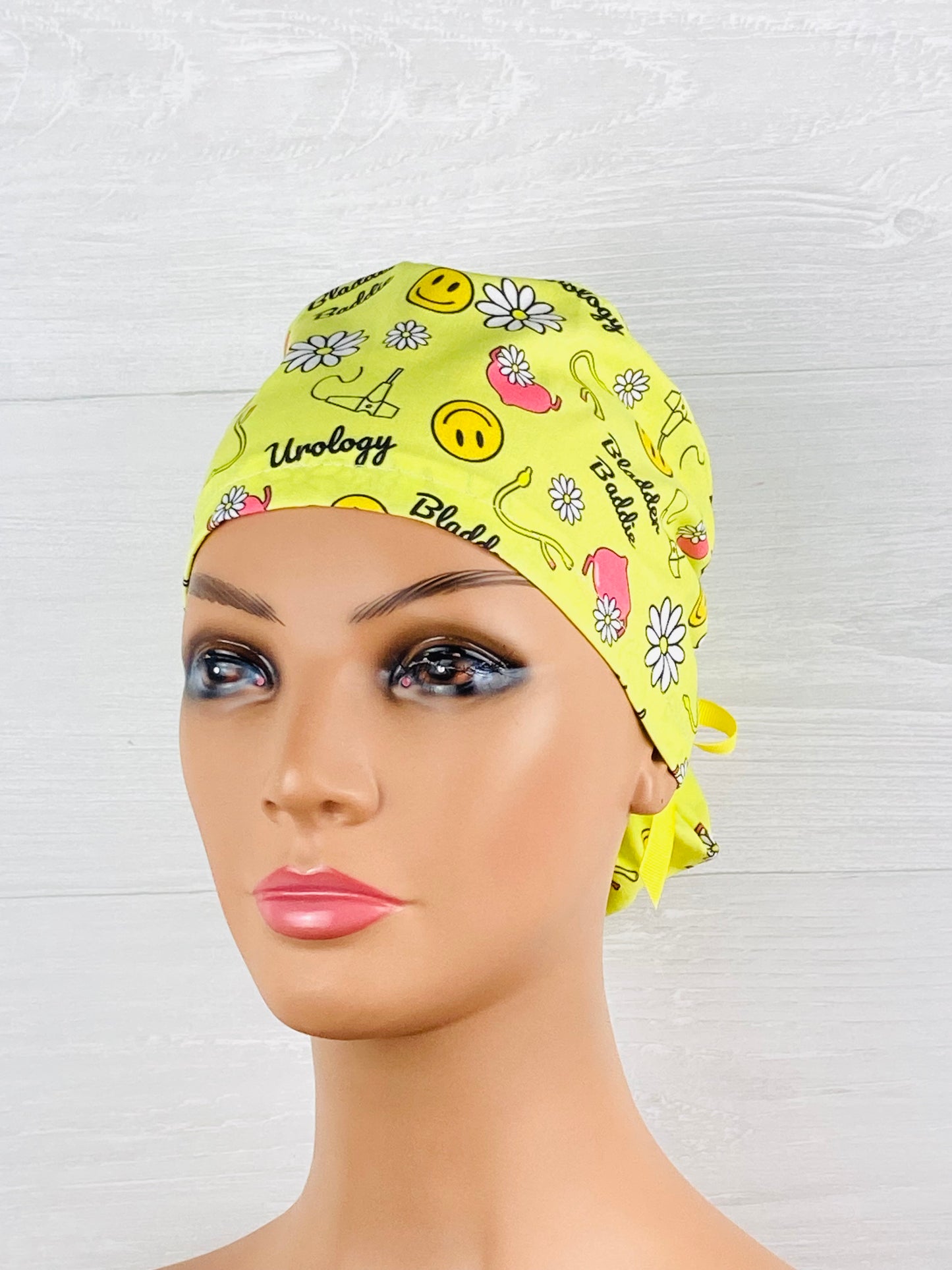 Bladder Baddie Urology Ponytail Scrub Cap