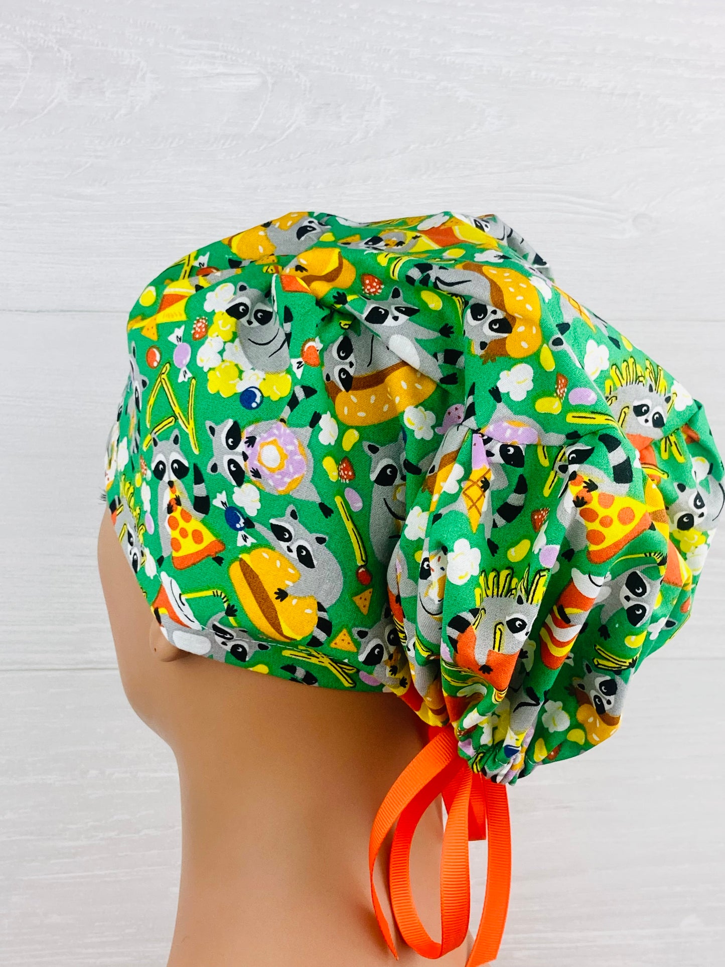 Raccoons and Junk Food Women's Tieback Hat