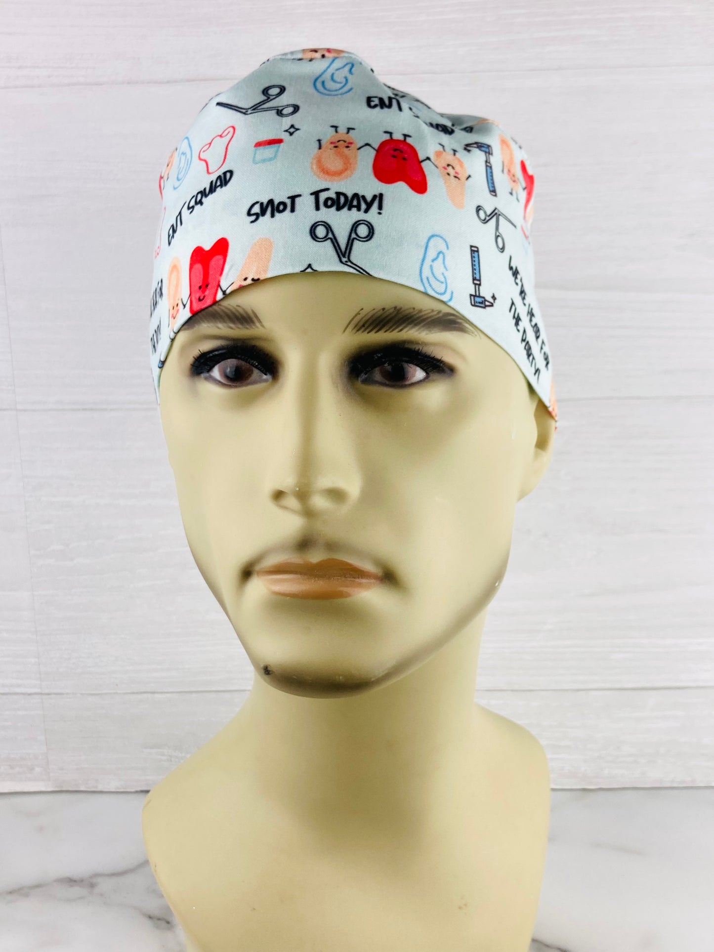nan handmade ENT surgical scrub cap made in USA