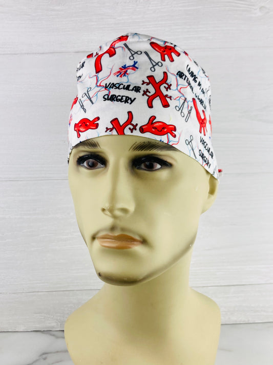 Living in an Arterial World Men's Scrub Hat
