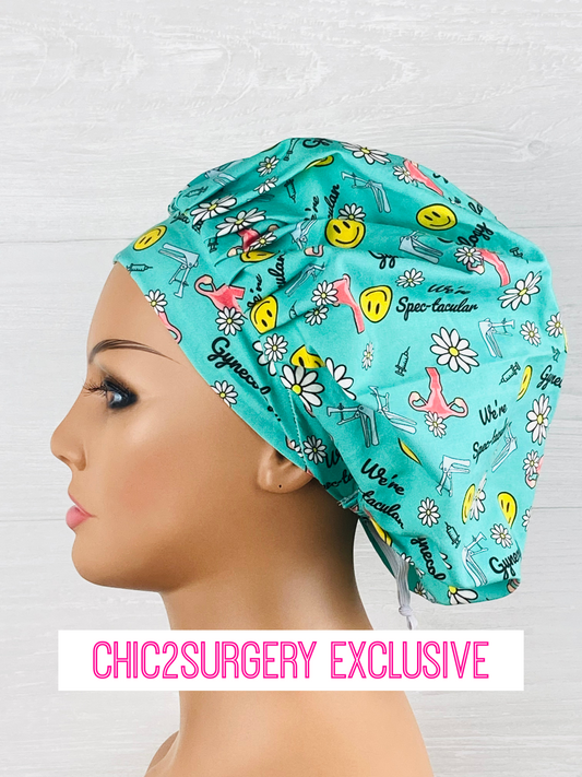 We're Spec-tacular Bouffant Scrub Cap