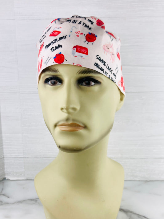 Transplant Team Men's Scrub Hat