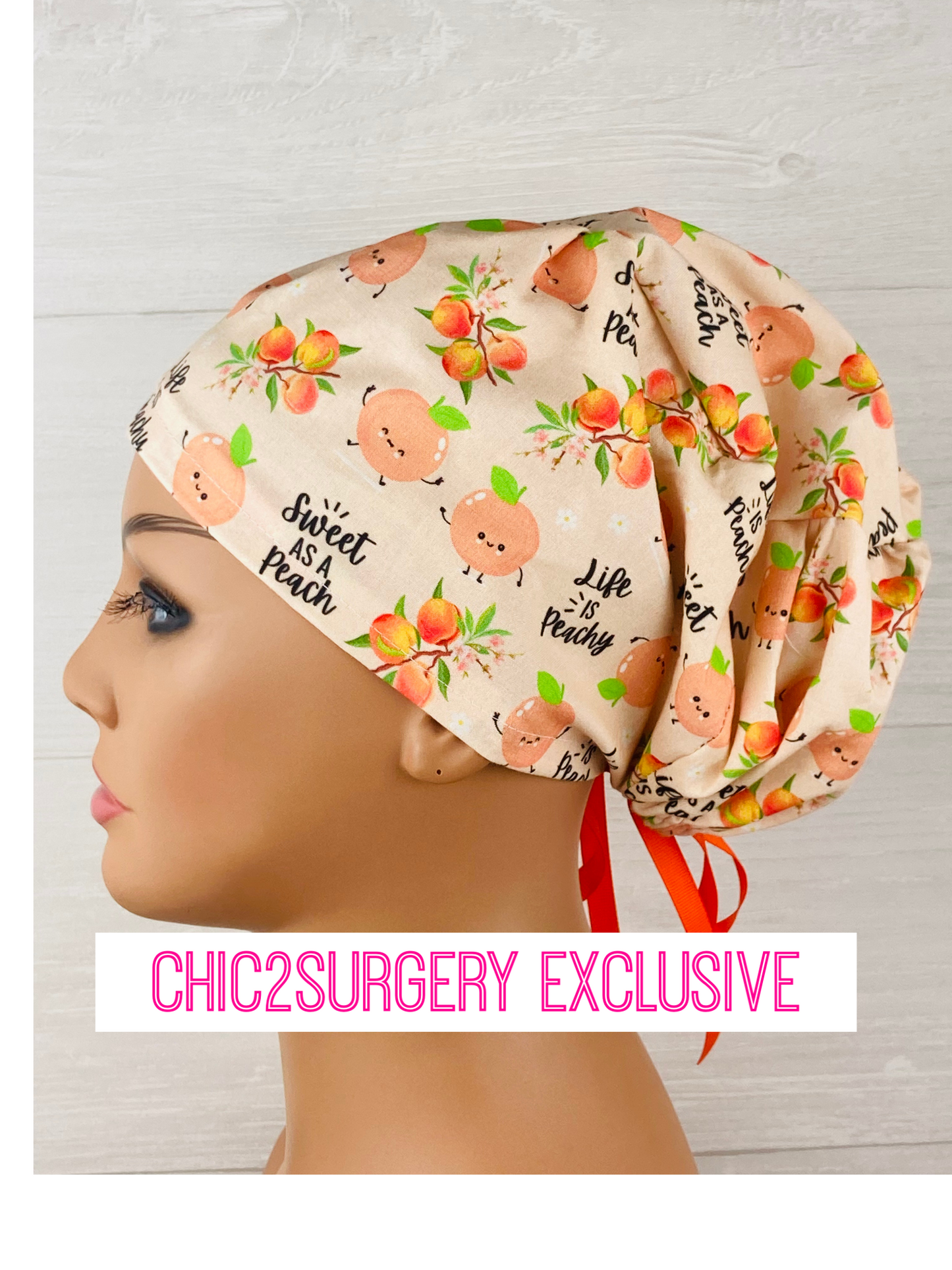Life is Peachy Women's Tieback Hat