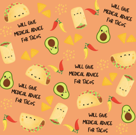 Will Give Medical Advice for Tacos Women's Tieback Hat