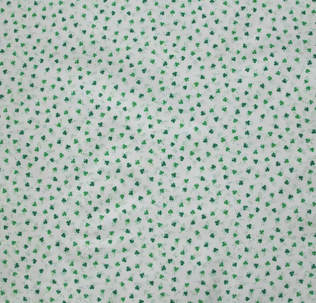 Tiny Shamrocks Women's Tieback Hat