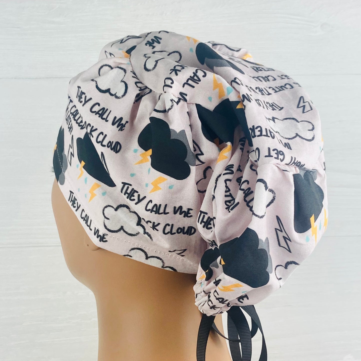 Black Cloud Women's Tieback Hat
