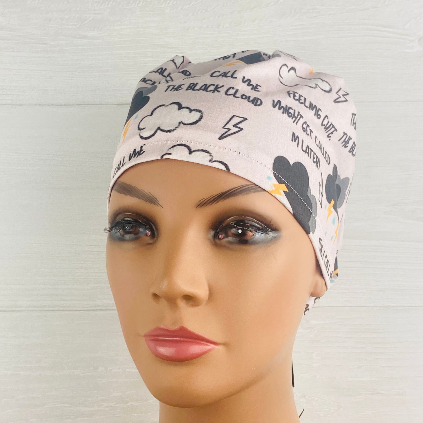 Black Cloud Women's Tieback Hat