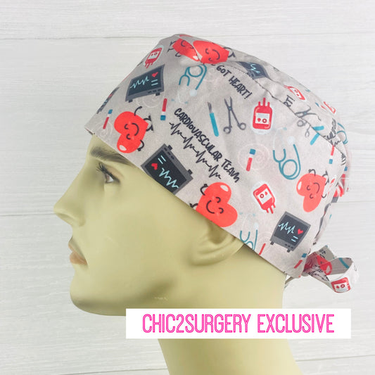 Cardiovascular Team Men's Scrub Hat