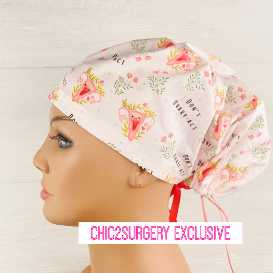 Don't Ovary-Act Women's Tieback Hat