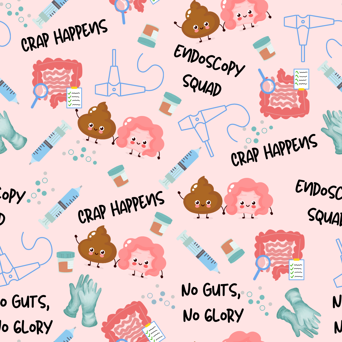 Endoscopy Squad Men's Scrub Hat