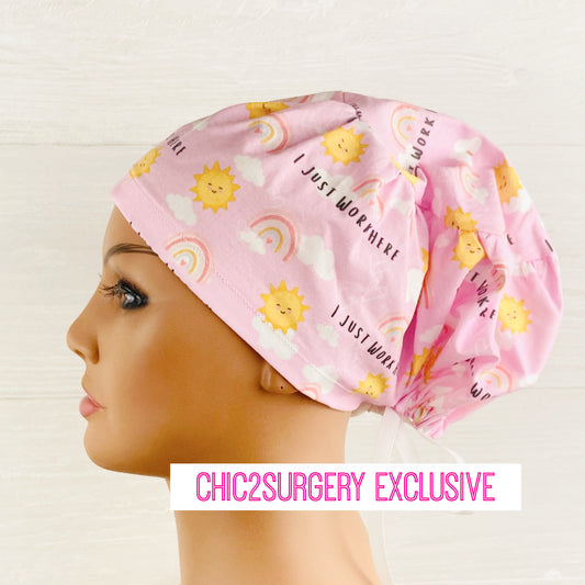 I Just Work Here Women's Tieback Hat