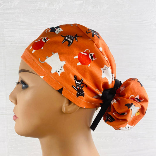 Kitties in Costume Women's Tieback Hat