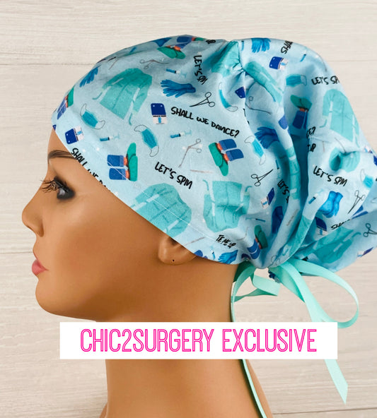 Let's Spin Women's Tieback Hat