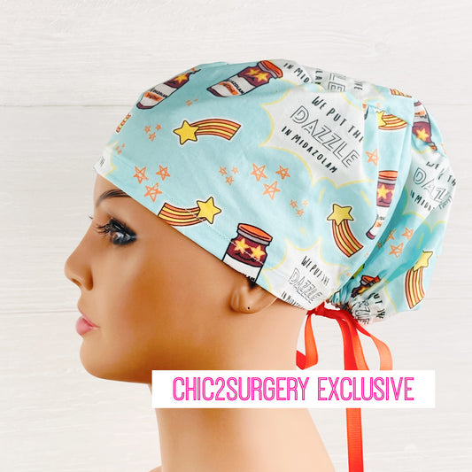 We Put The Dazzle in Midazolam Women's Tieback Hat