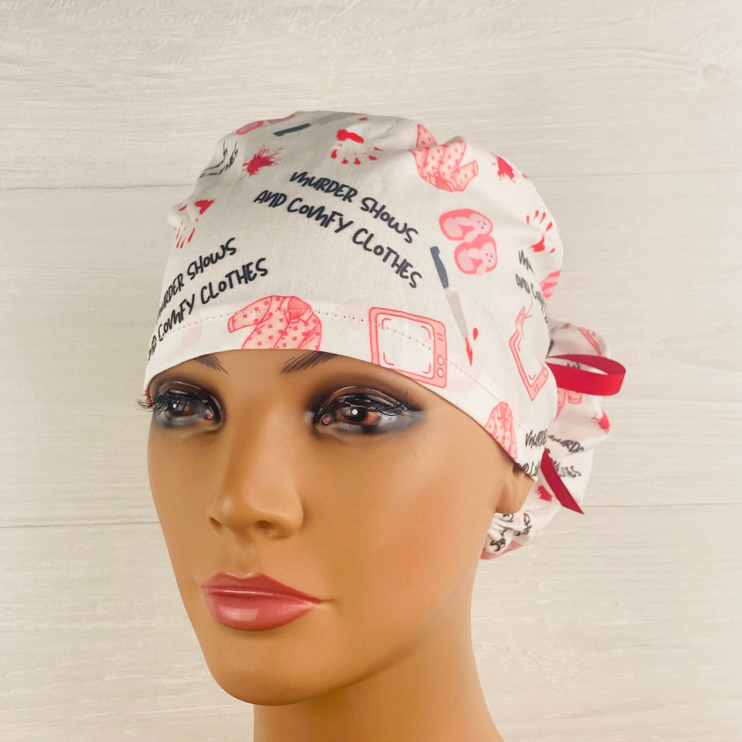 Murder Shows and Comfy Ponytail Scrub Hat