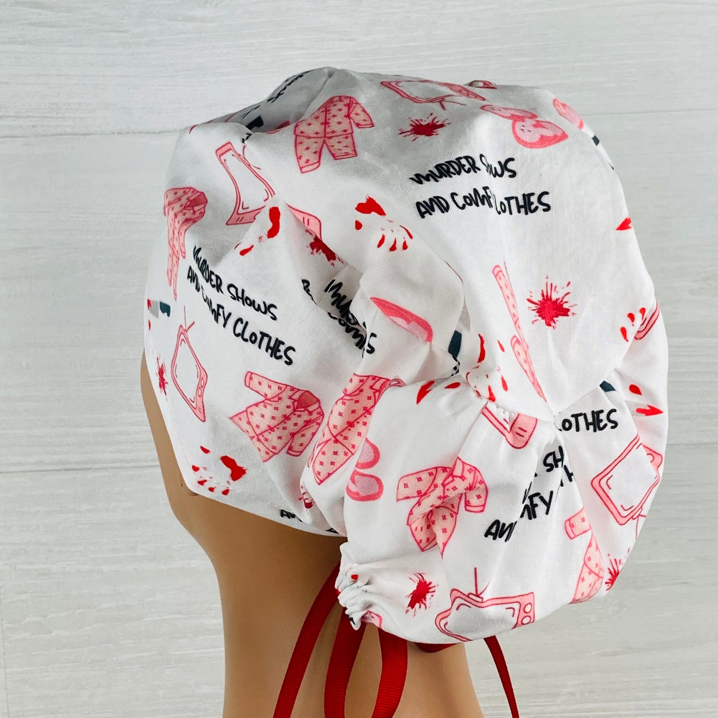 Murder Shows and Comfy Clothes Women's Tieback Hat