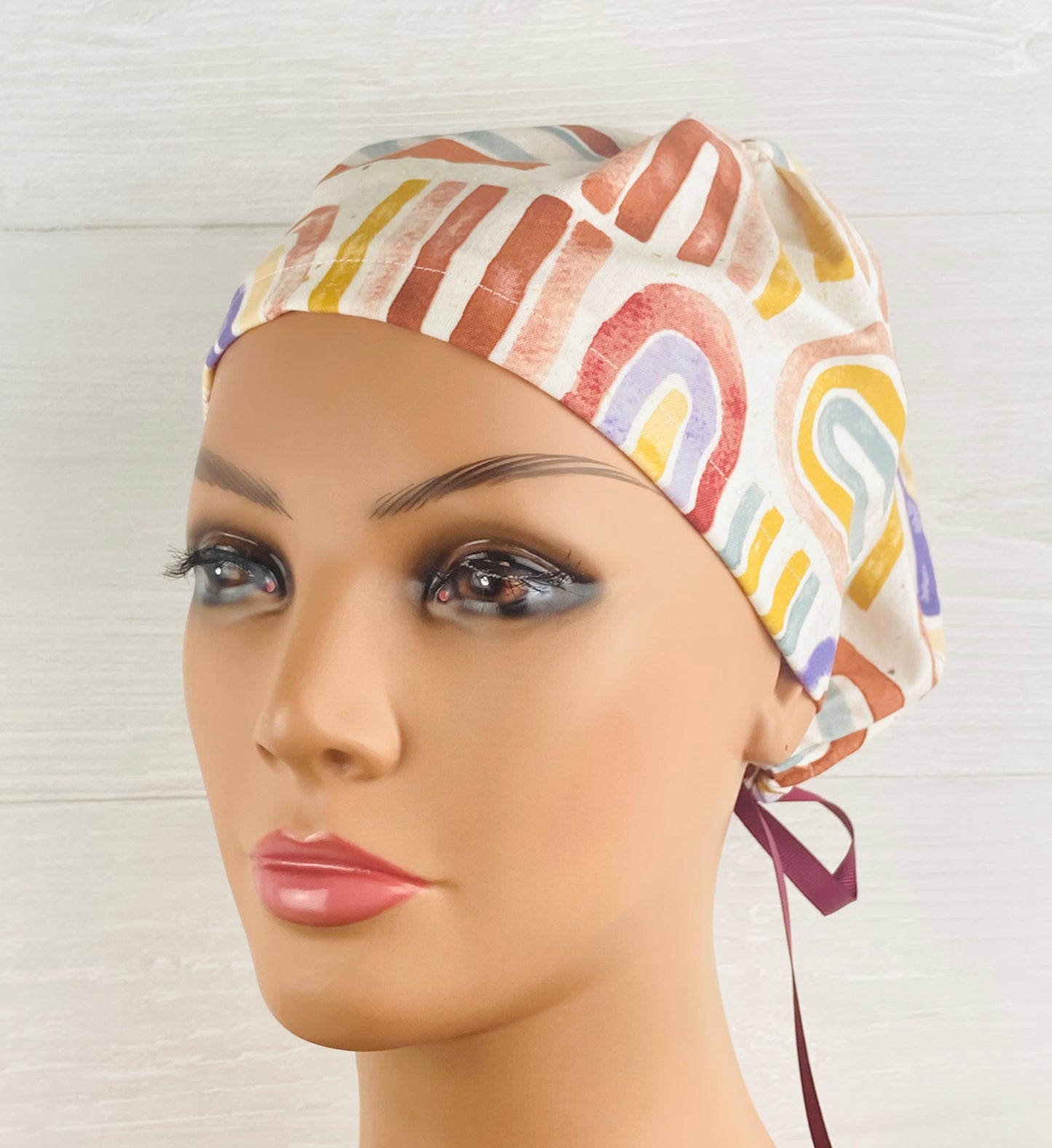 Muted Rainbows Women's Tieback Hat