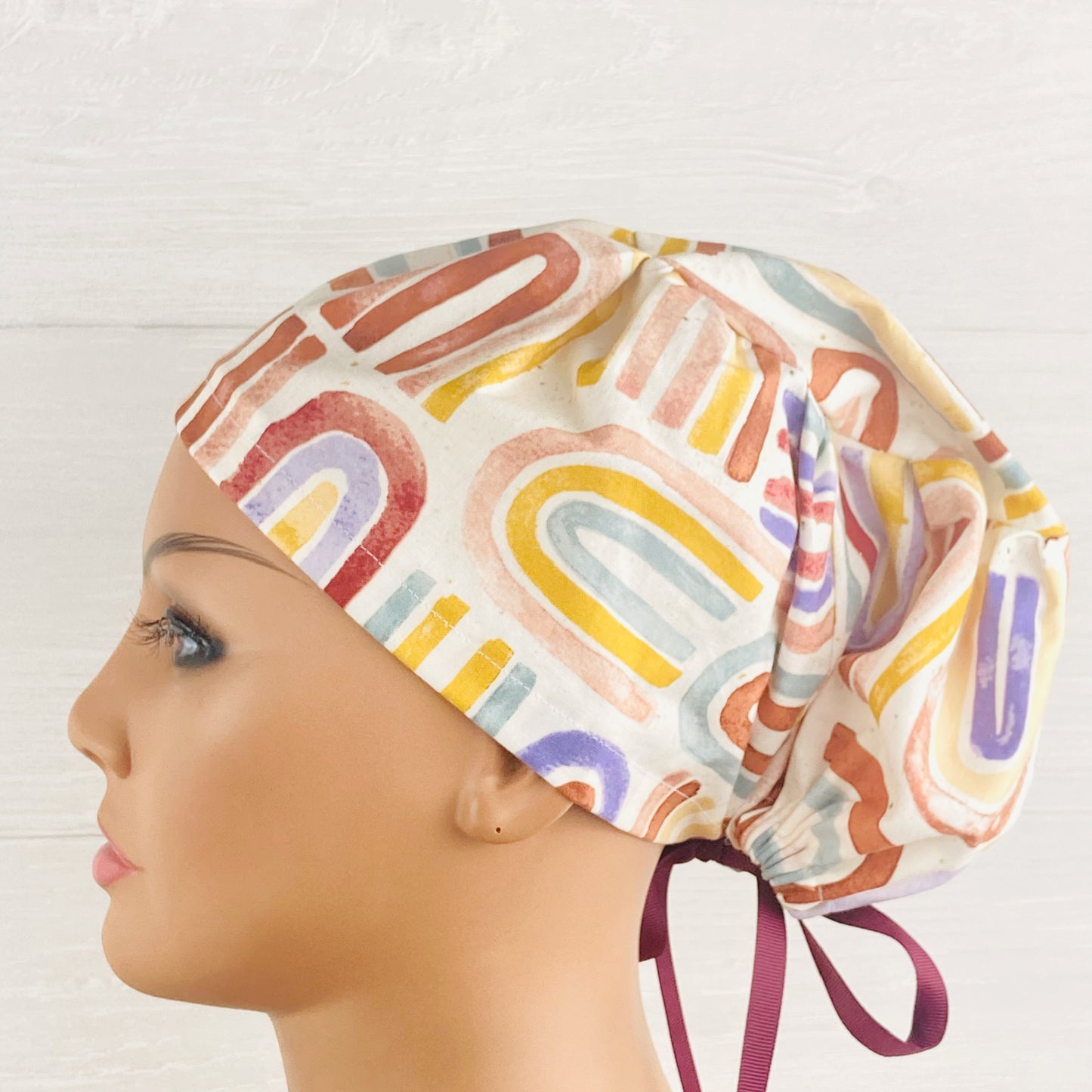 Muted Rainbows Women's Tieback Hat
