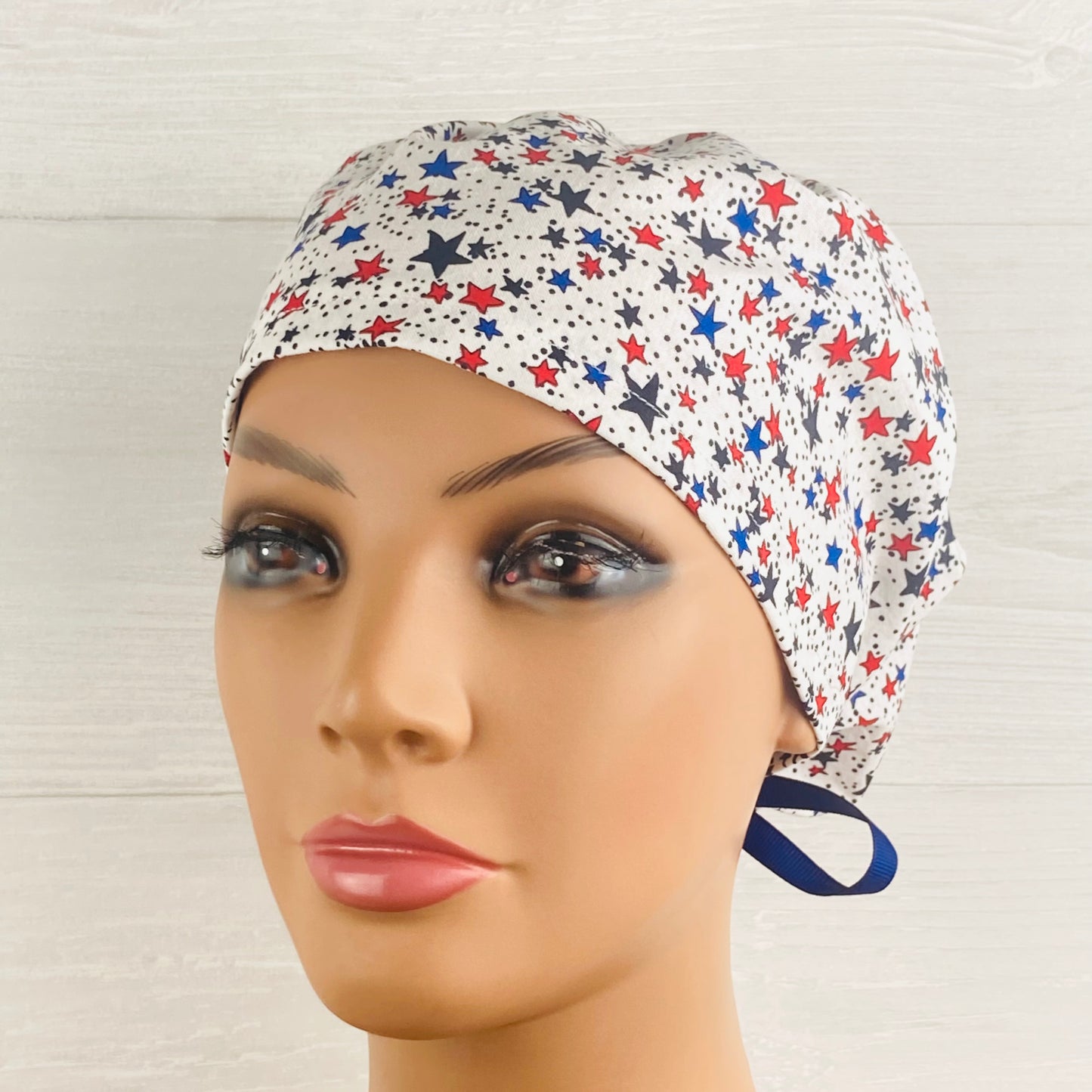 Patriotic Stars Women's Tieback Hat