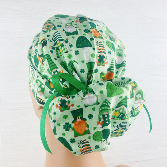 St Patricks Gnomes Ponytail Hat