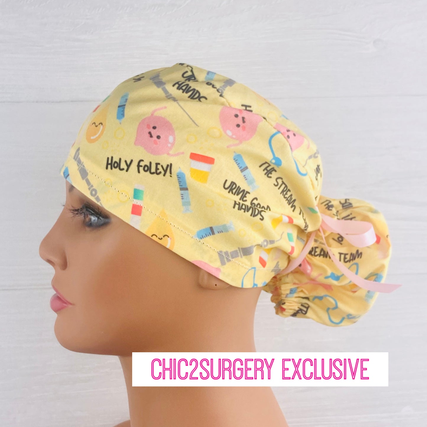 The Stream Team Ponytail Scrub Hat