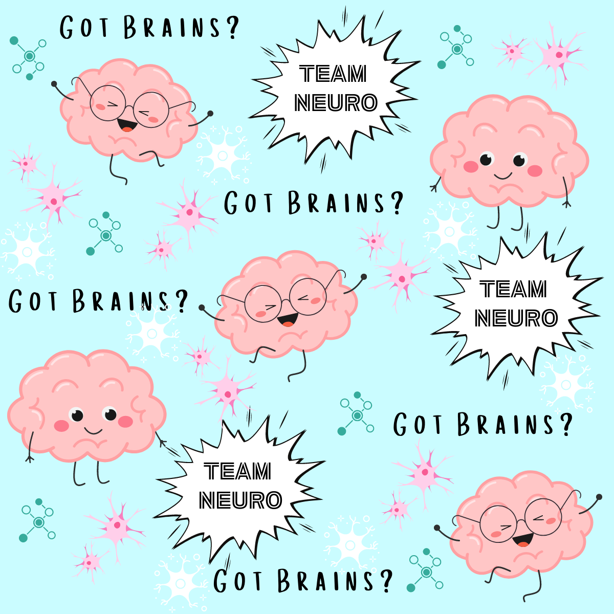 Got Brains Ponytail Scrub Hat