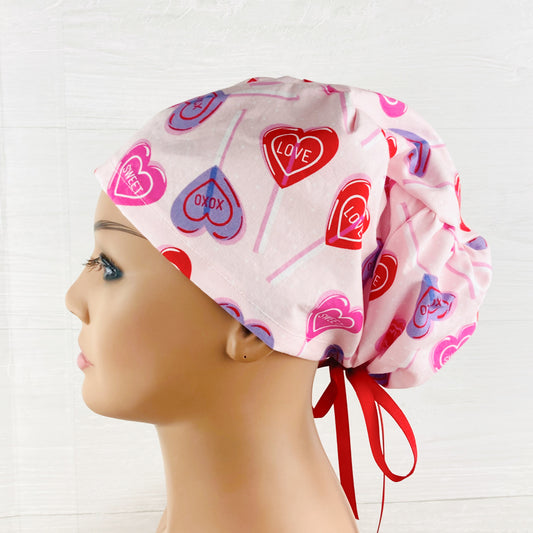 Valentines Suckers Women's Tieback Hat