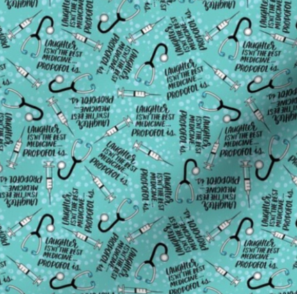 Laughter Isn't The Best Medicine, Propofol Is Ponytail Scrub Hat