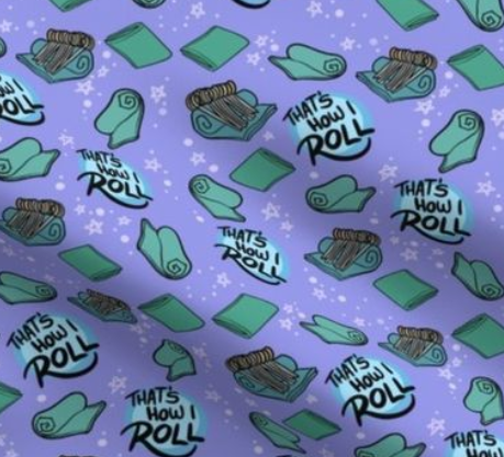 That's How I Roll Ponytail Scrub Hat